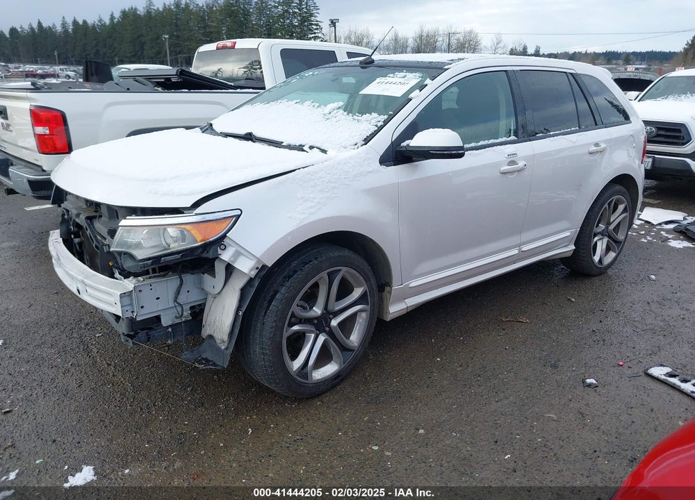 2014 FORD EDGE VIN: 2FMDK4AK9EBA18890