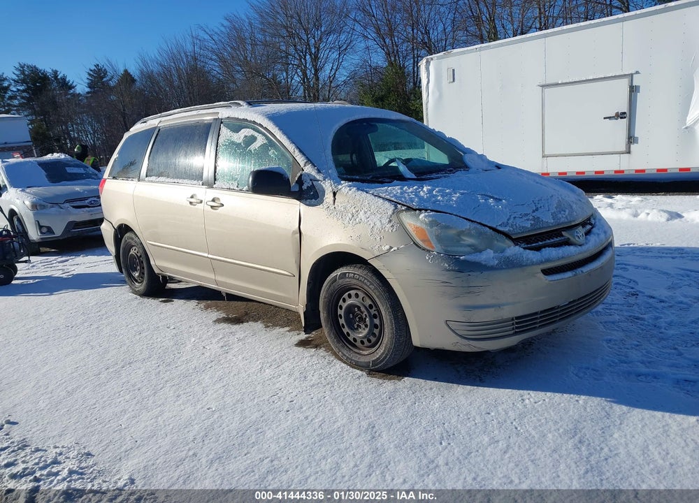 2005 TOYOTA SIENNA LE VIN: 5TDZA23C35S344125