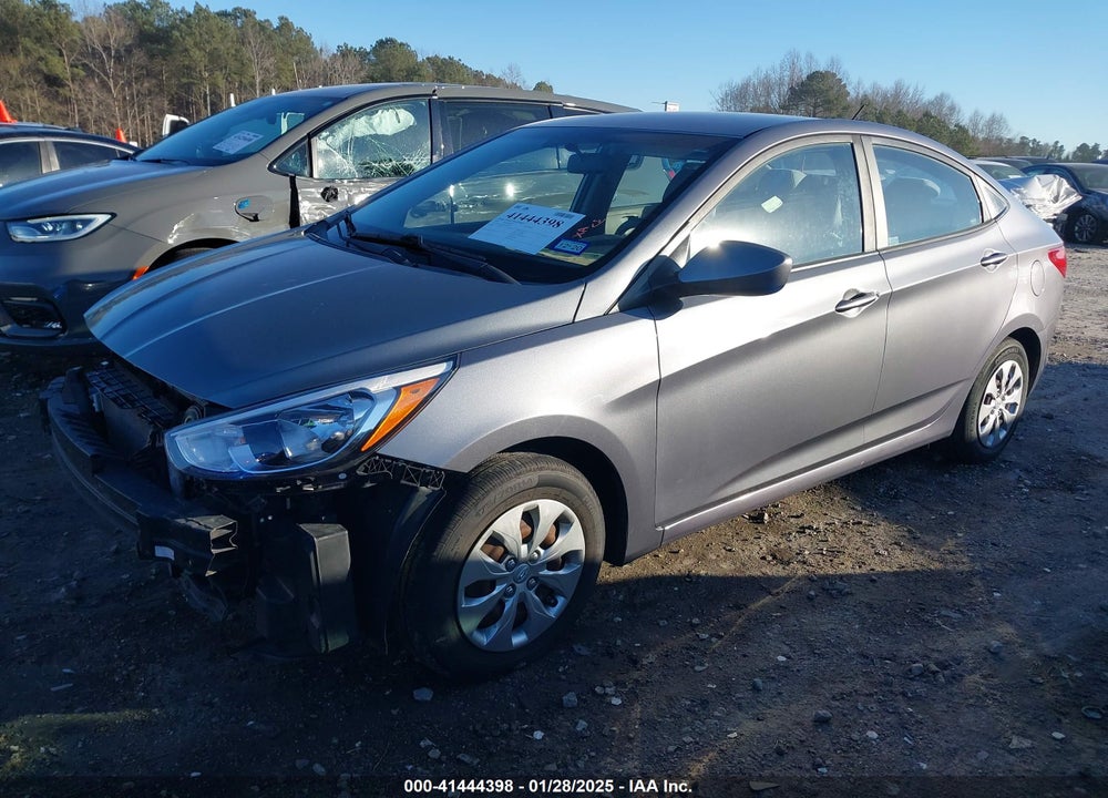 2016 HYUNDAI ACCENT VIN: KMHCT4AE1GU956303