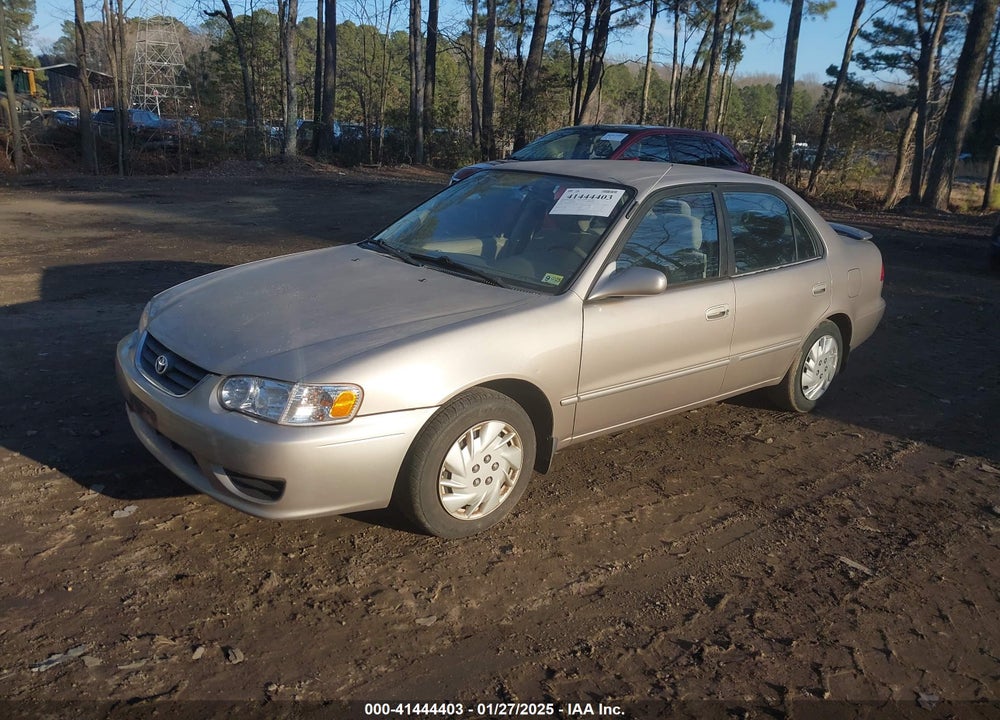 2001 TOYOTA COROLLA LE VIN: 2T1BR12EX1C389072