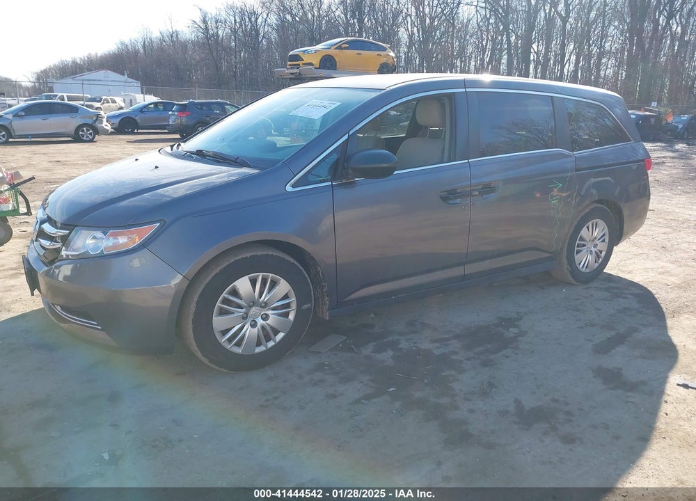 2016 HONDA ODYSSEY LX VIN: 5FNRL5H23GB156532