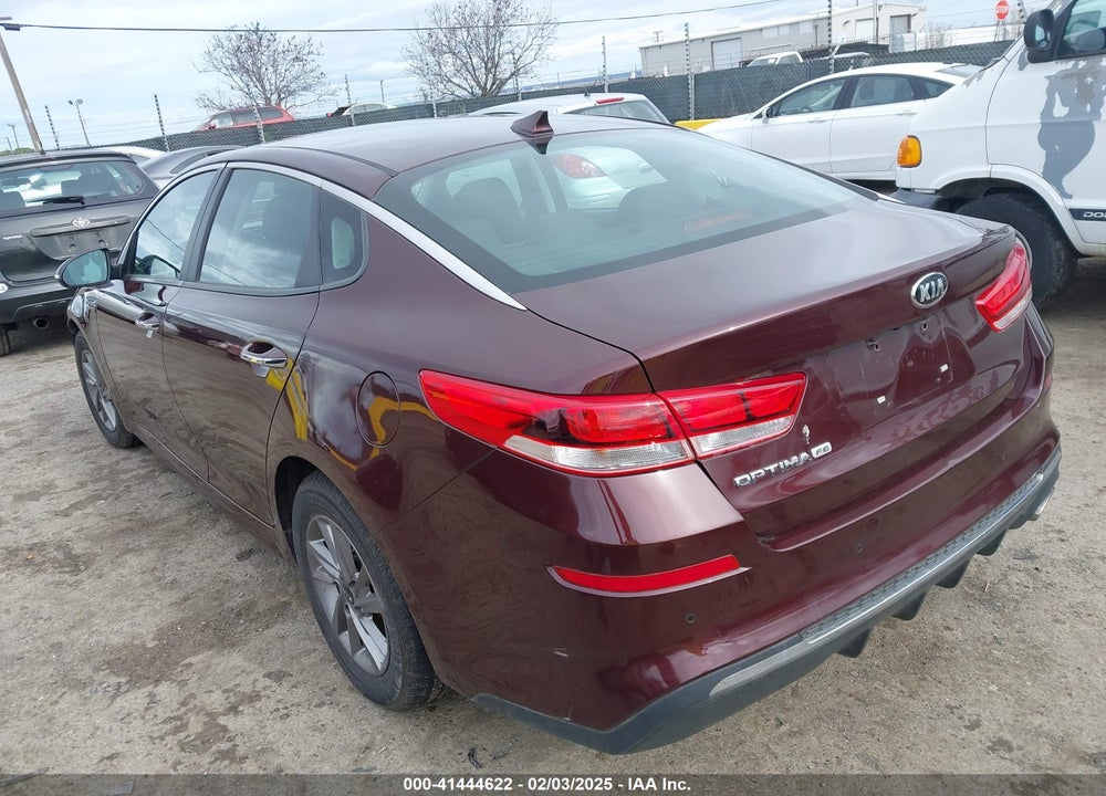 2020 KIA OPTIMA VIN: 5XXGT4L37LG393078