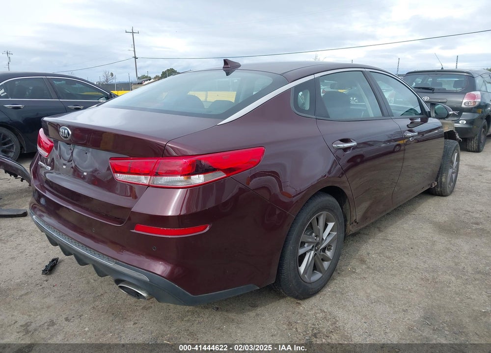 2020 KIA OPTIMA VIN: 5XXGT4L37LG393078