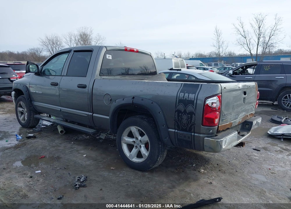 2007 DODGE RAM 1500 VIN: 1D7HU18P17J503237