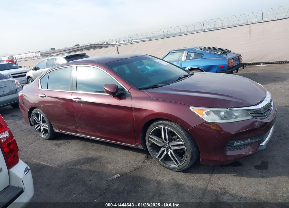 2016 HONDA ACCORD SPORT VIN: 1HGCR2F58GA181050