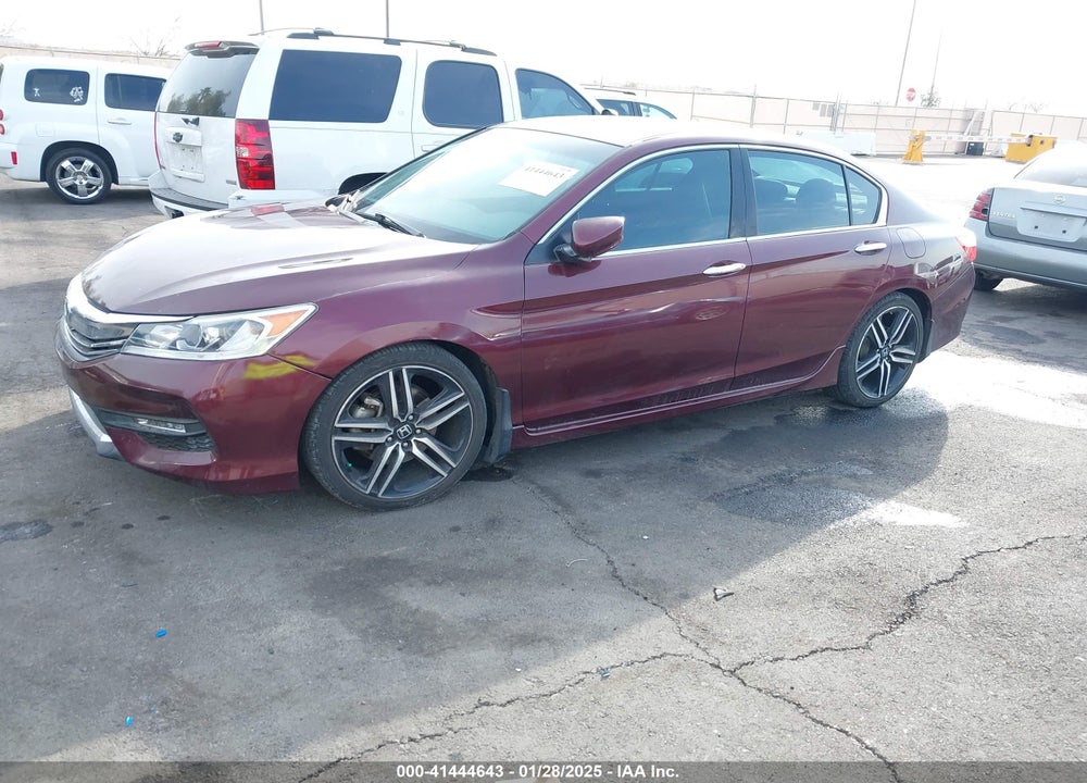2016 HONDA ACCORD SPORT VIN: 1HGCR2F58GA181050