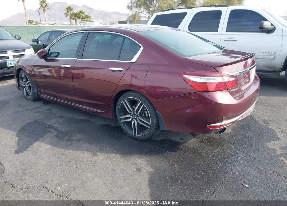 2016 HONDA ACCORD SPORT VIN: 1HGCR2F58GA181050