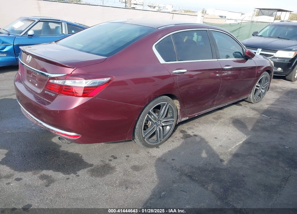 2016 HONDA ACCORD SPORT VIN: 1HGCR2F58GA181050