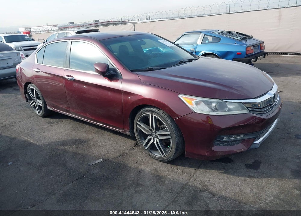 2016 HONDA ACCORD SPORT VIN: 1HGCR2F58GA181050