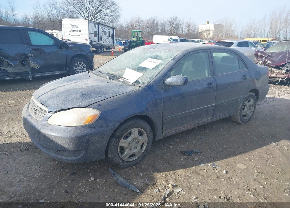 2007 TOYOTA COROLLA VIN: JTDBR32E070136129