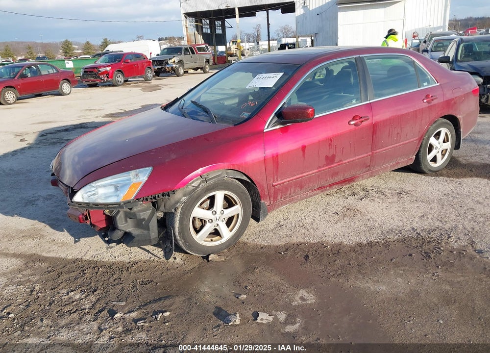 2005 HONDA ACCORD 2.4 EX VIN: 1HGCM56725A180961