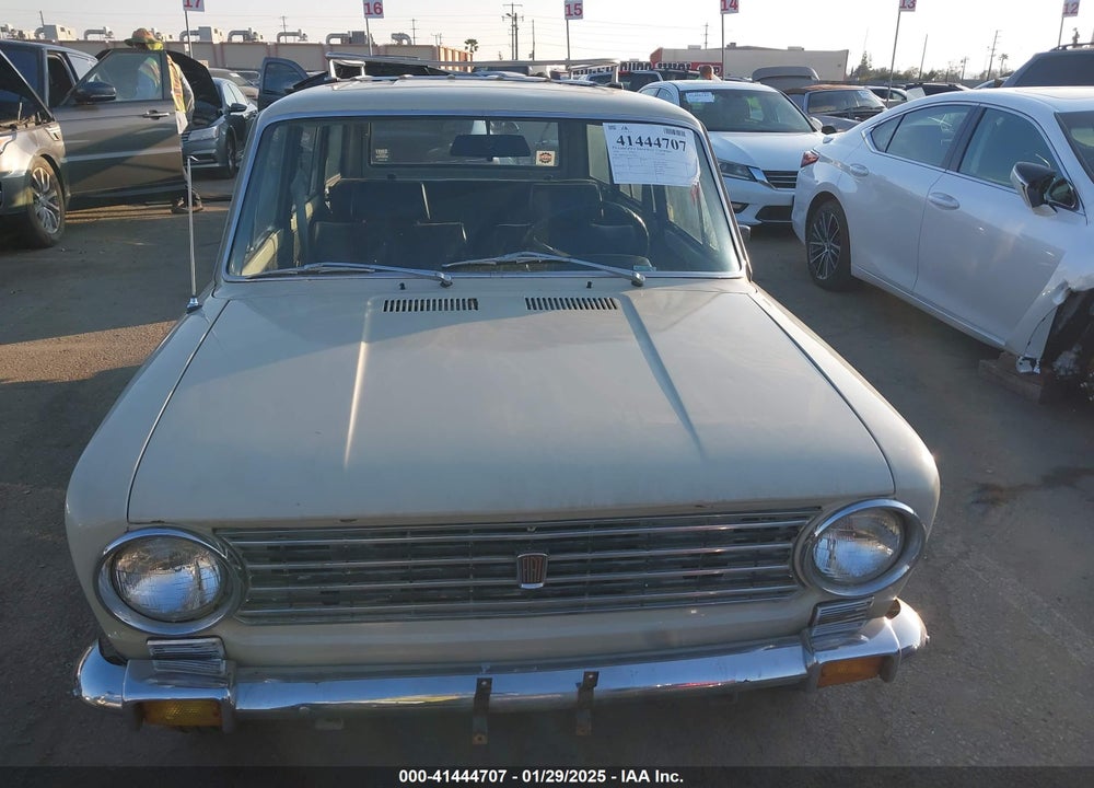 1972 FIAT 124 VIN: 0000124AF11153835