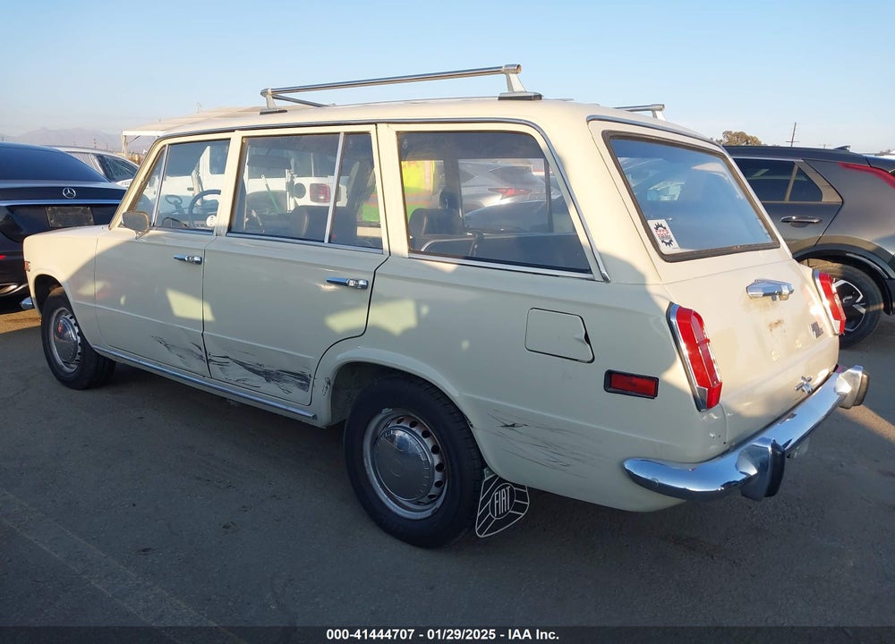 1972 FIAT 124 VIN: 0000124AF11153835