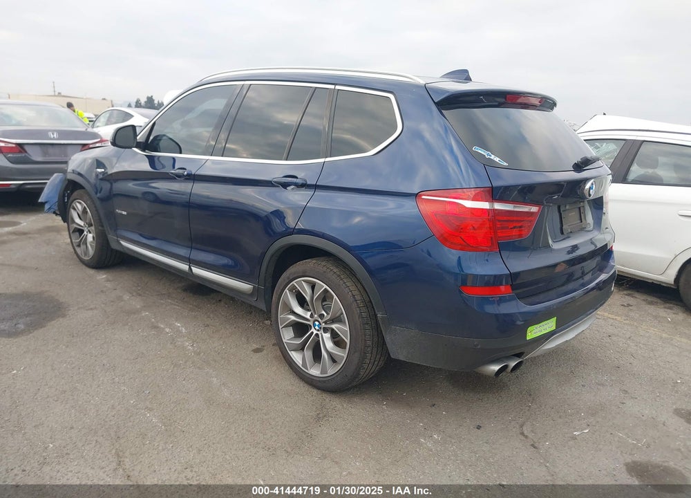 2016 BMW X3 XDRIVE28I VIN: 5UXWX9C58G0D93503