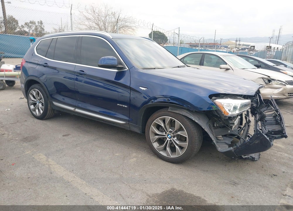 2016 BMW X3 XDRIVE28I VIN: 5UXWX9C58G0D93503