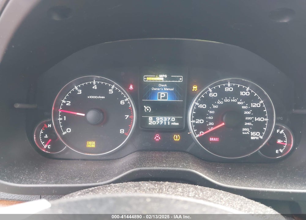 2013 SUBARU OUTBACK VIN: 4S4BRDKC1D2289750