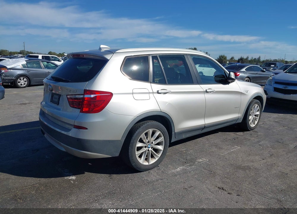 2013 BMW X3 XDRIVE28I VIN: 5UXWX9C58D0A12521