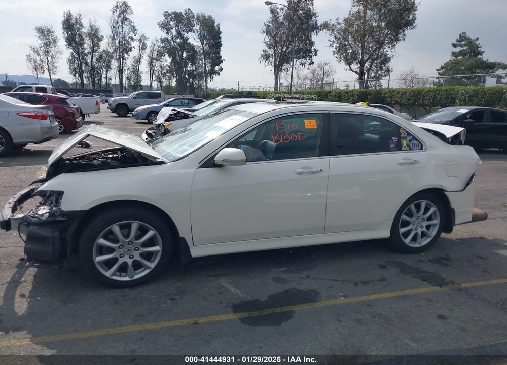 2008 ACURA TSX VIN: JH4CL96938C015860