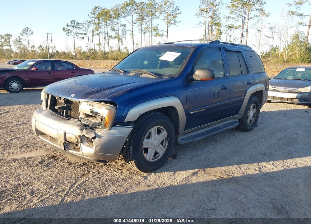 2002 CHEVROLET TRAILBLAZER LTZ VIN: 1GNDS13S222474402