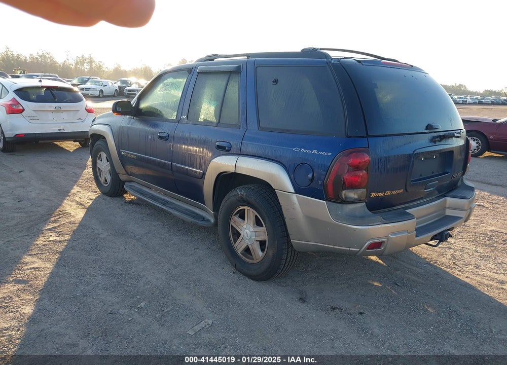 2002 CHEVROLET TRAILBLAZER LTZ VIN: 1GNDS13S222474402