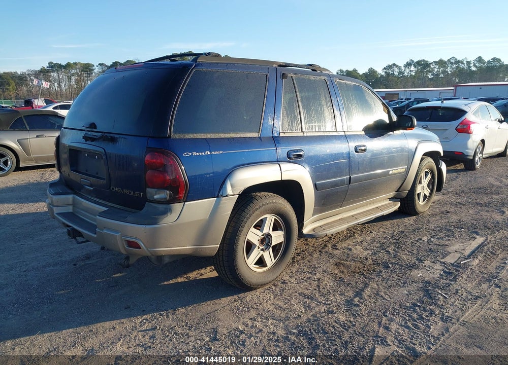 2002 CHEVROLET TRAILBLAZER LTZ VIN: 1GNDS13S222474402
