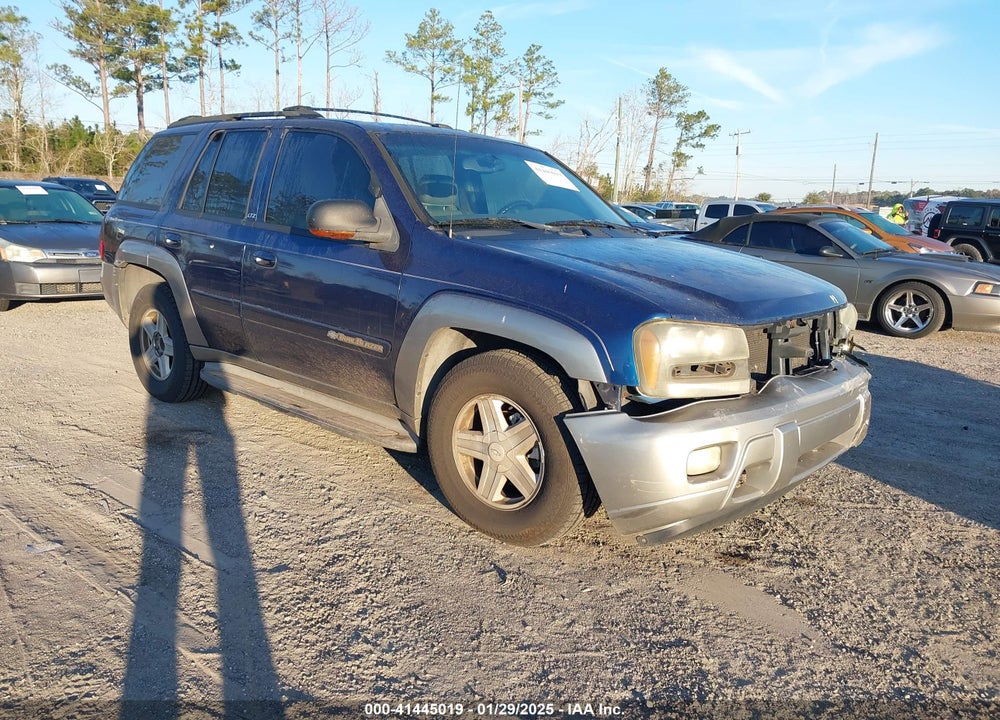 2002 CHEVROLET TRAILBLAZER LTZ VIN: 1GNDS13S222474402