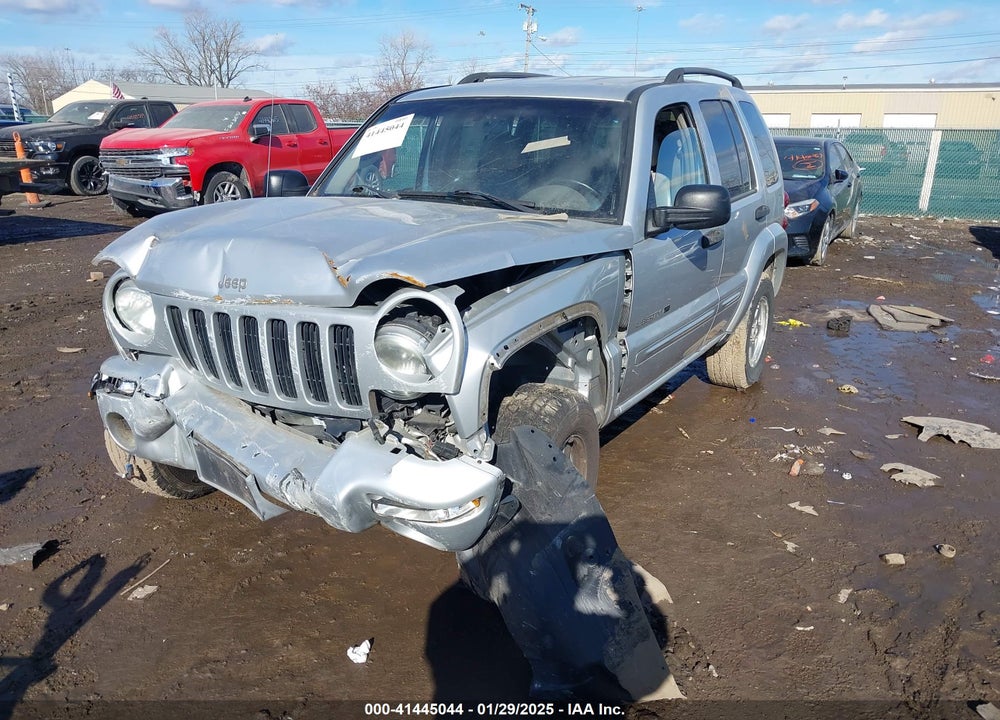 2002 JEEP LIBERTY LIMITED EDITION VIN: 1J4GK58K92W188281
