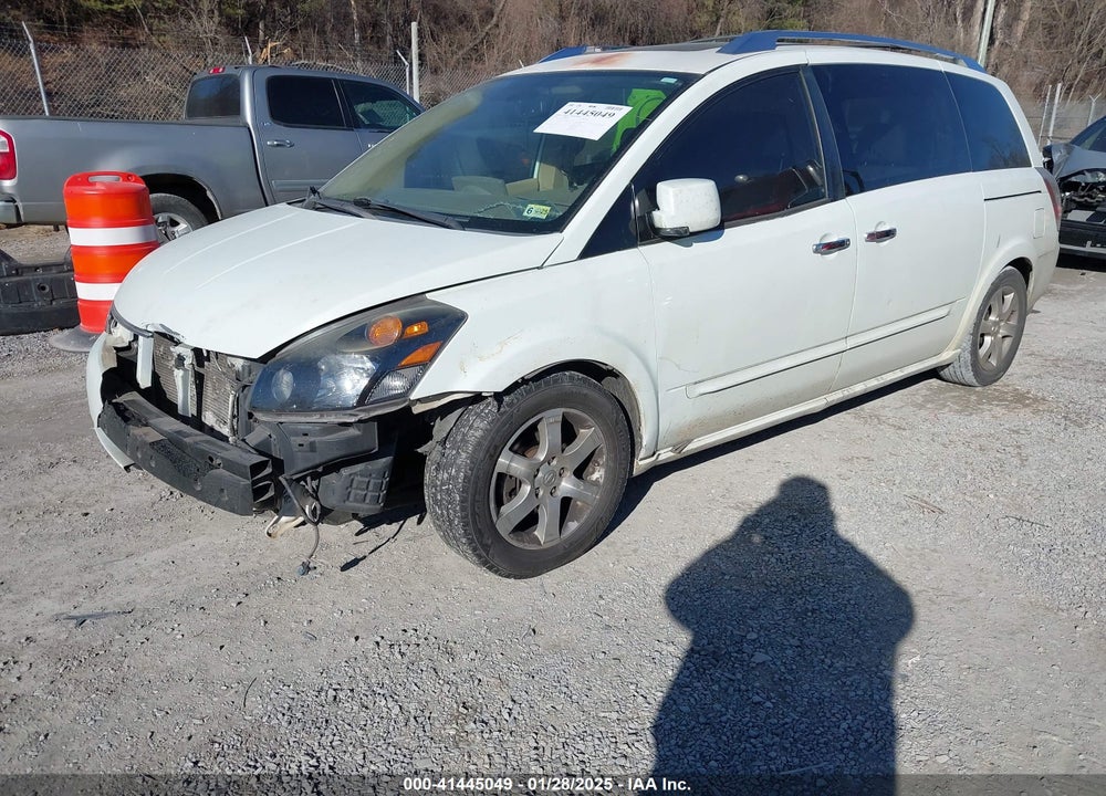 2007 NISSAN QUEST 3.5 SE VIN: 5N1BV28U77N127494