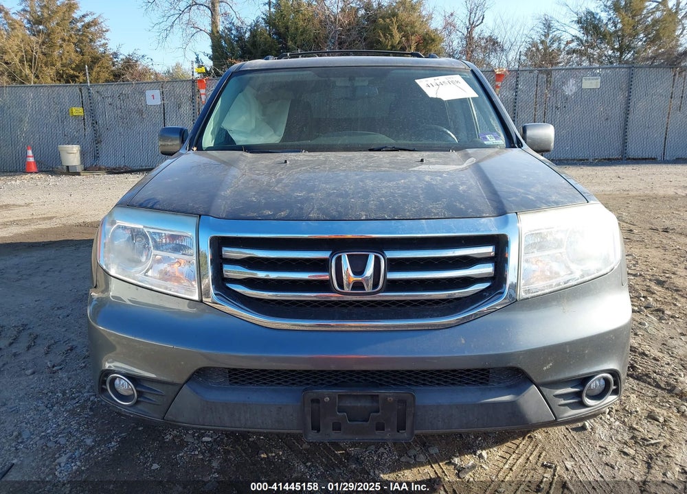 2013 HONDA PILOT EX-L VIN: 5FNYF4H51DB055539