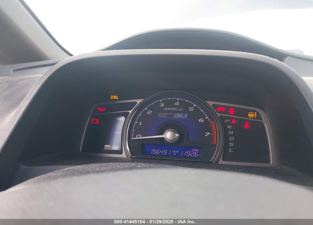 2009 HONDA CIVIC HYBRID VIN: JHMFA36259S003199