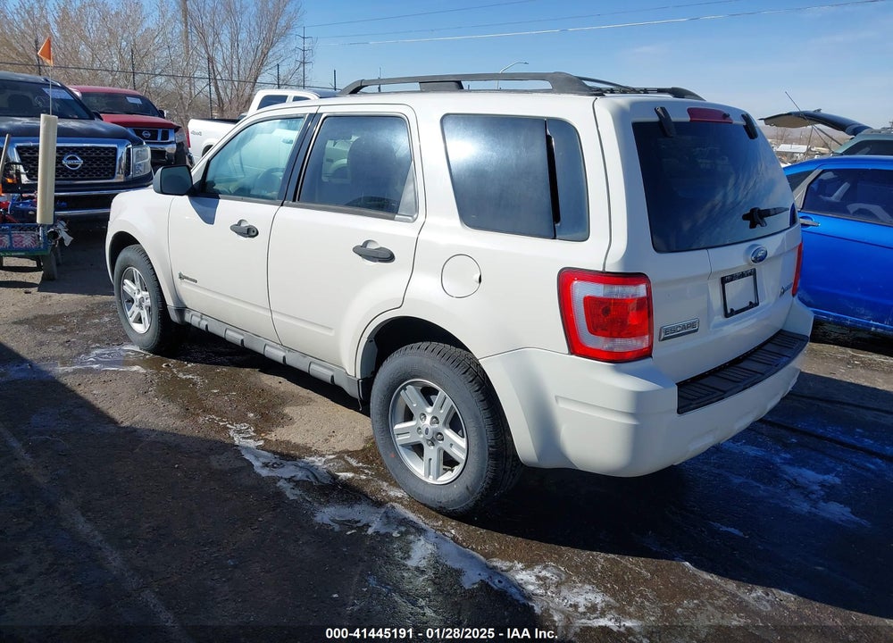 2009 FORD ESCAPE HYBRID VIN: 1FMCU59369KB21334