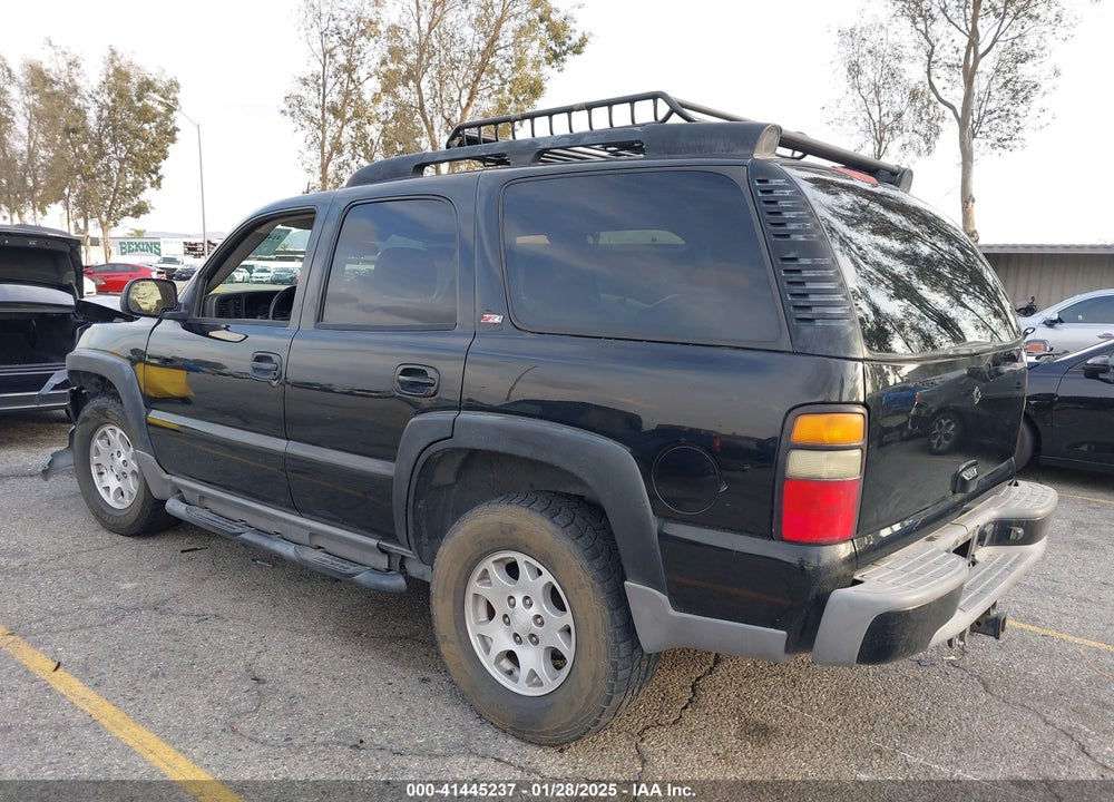 2004 CHEVROLET TAHOE Z71 VIN: 1GNEK13T64R265302