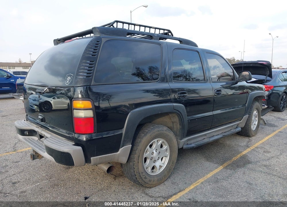 2004 CHEVROLET TAHOE Z71 VIN: 1GNEK13T64R265302