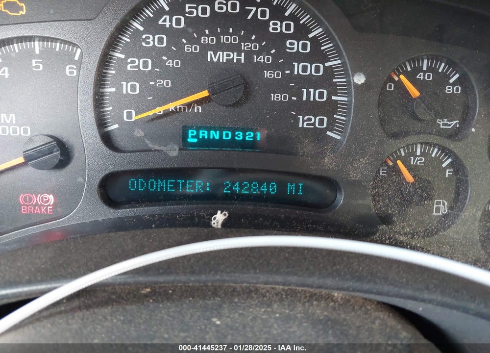 2004 CHEVROLET TAHOE Z71 VIN: 1GNEK13T64R265302