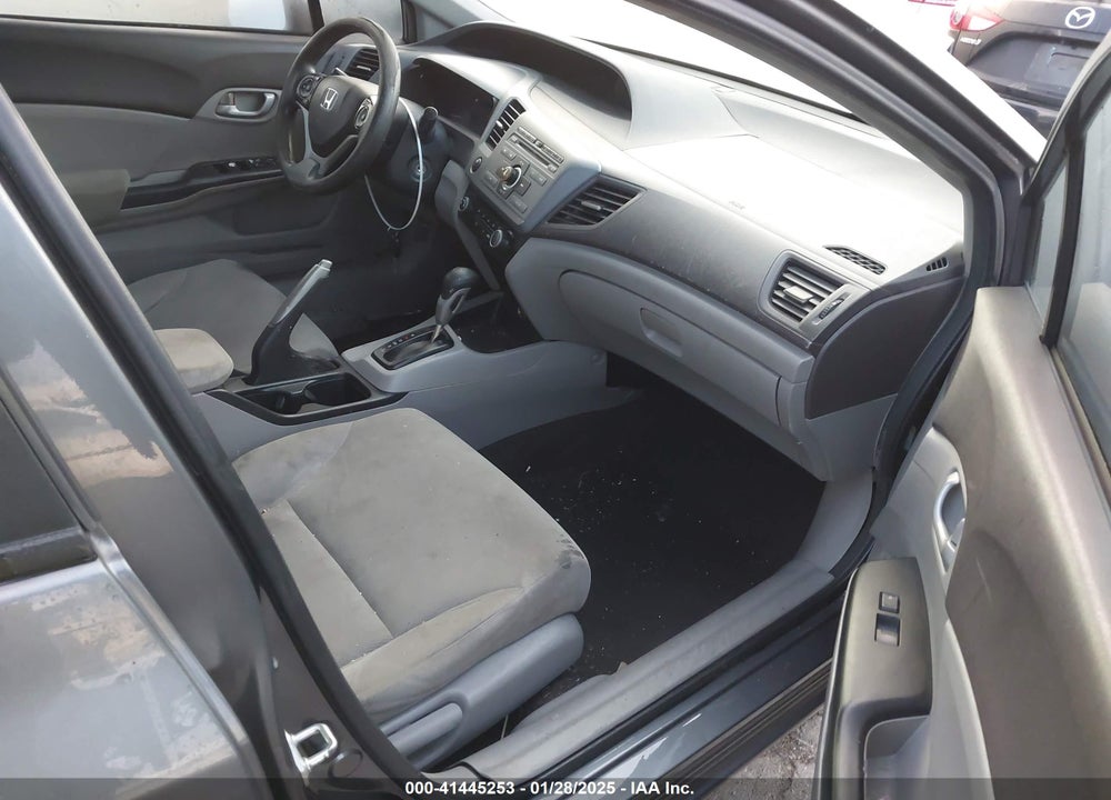 2012 HONDA CIVIC LX VIN: 19XFB2F58CE376637