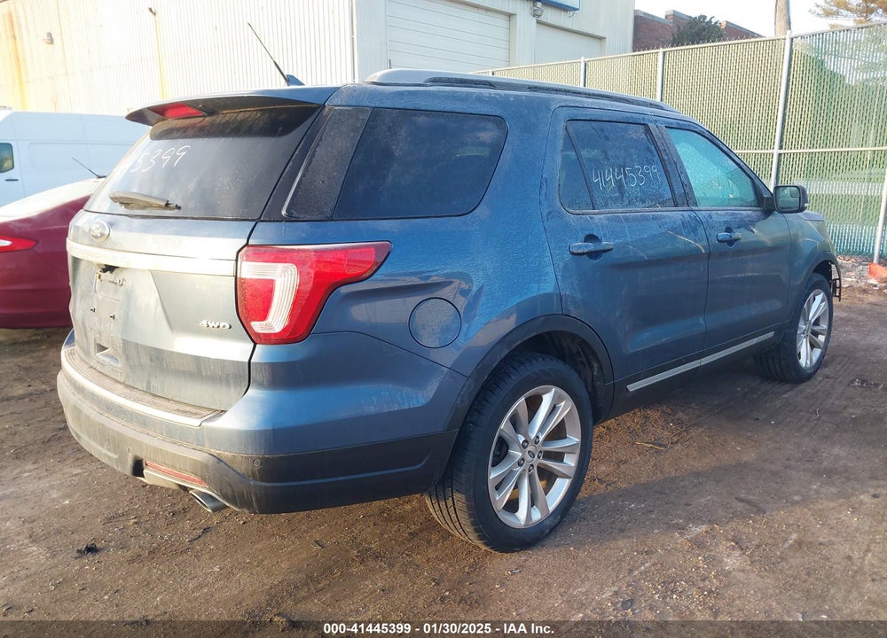 2018 FORD EXPLORER XLT VIN: 1FM5K8D89JGA54108