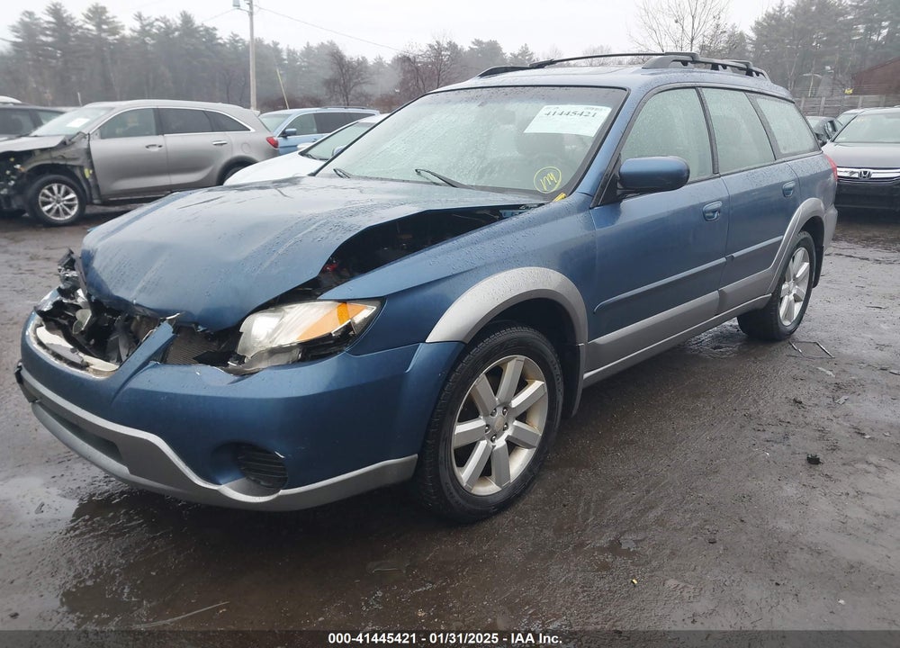 2008 SUBARU OUTBACK VIN: 4S4BP62C587365545