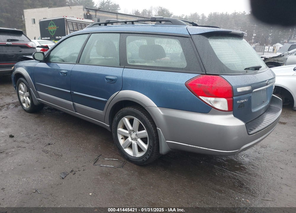 2008 SUBARU OUTBACK VIN: 4S4BP62C587365545