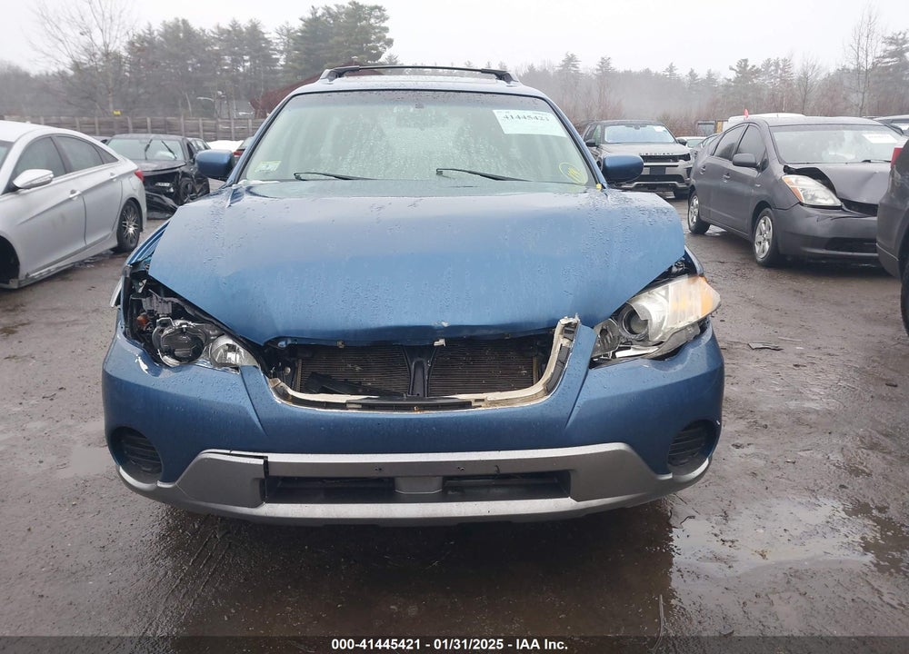 2008 SUBARU OUTBACK VIN: 4S4BP62C587365545