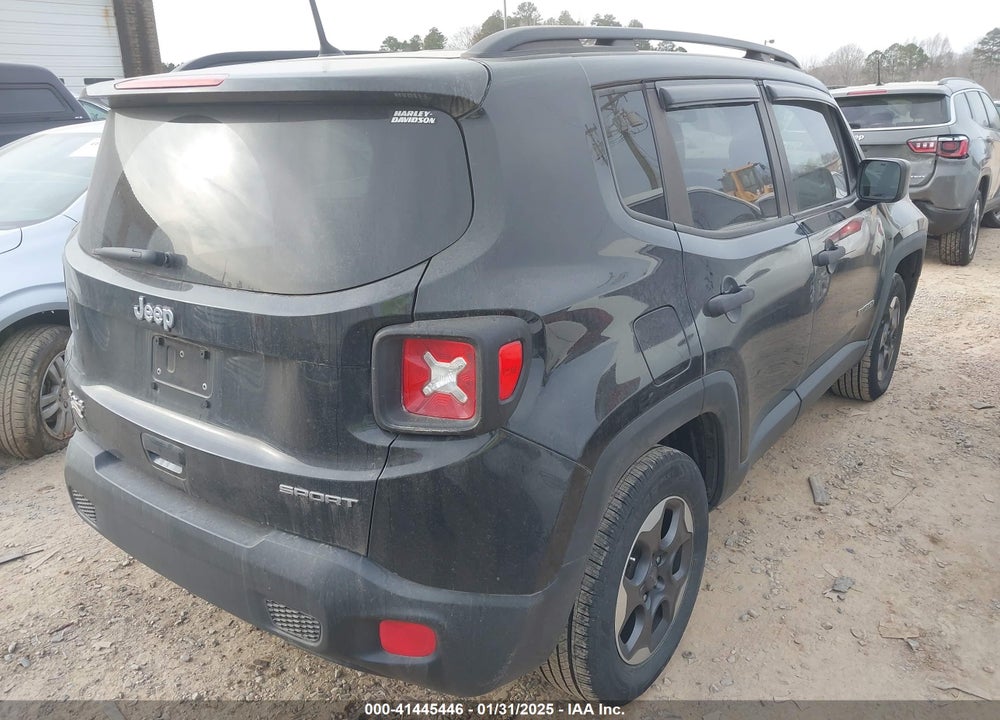 2018 JEEP RENEGADE SPORT 4X4 VIN: ZACCJBAB4JPH27479