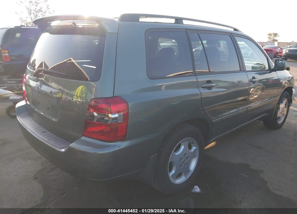 2004 TOYOTA HIGHLANDER LIMITED V6 VIN: JTEDP21A340033902