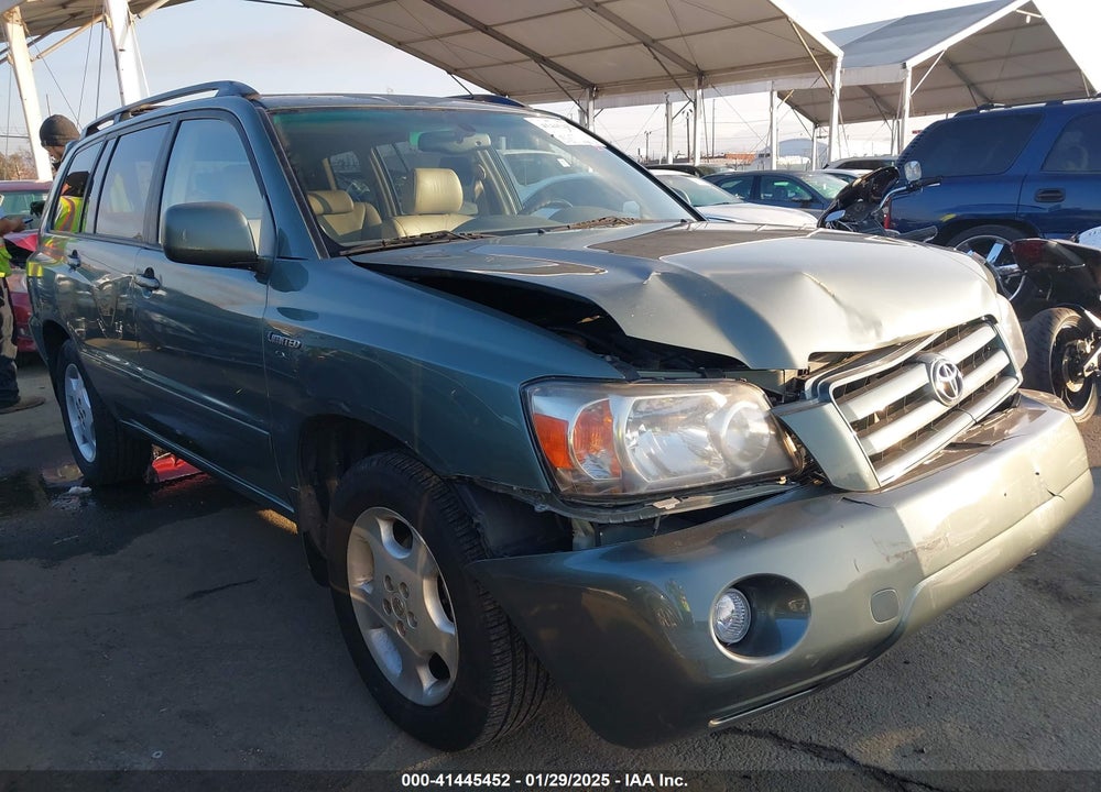 2004 TOYOTA HIGHLANDER LIMITED V6 VIN: JTEDP21A340033902
