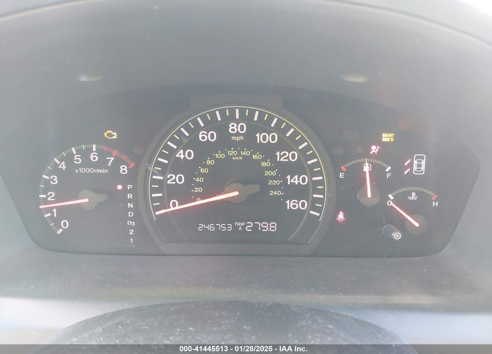 2005 HONDA ACCORD 2.4 LX VIN: 1HGCM564X5A110808