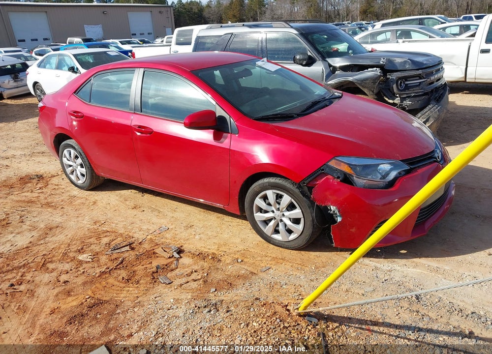 2016 TOYOTA COROLLA VIN: 2T1BURHE5GC519952