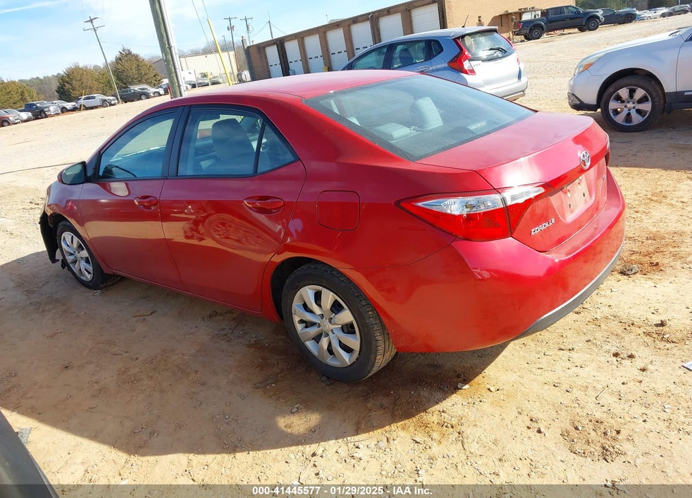 2016 TOYOTA COROLLA VIN: 2T1BURHE5GC519952