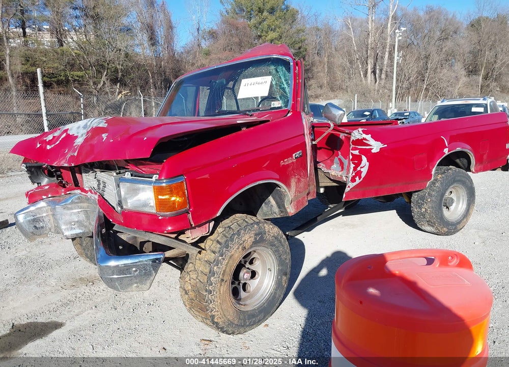 1989 FORD F250 VIN: 1FTHF26M7KNB01758