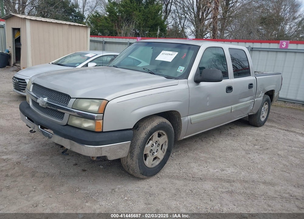 2005 CHEVROLET SILVERADO 1500 LS VIN: 2GCEC13T651107834