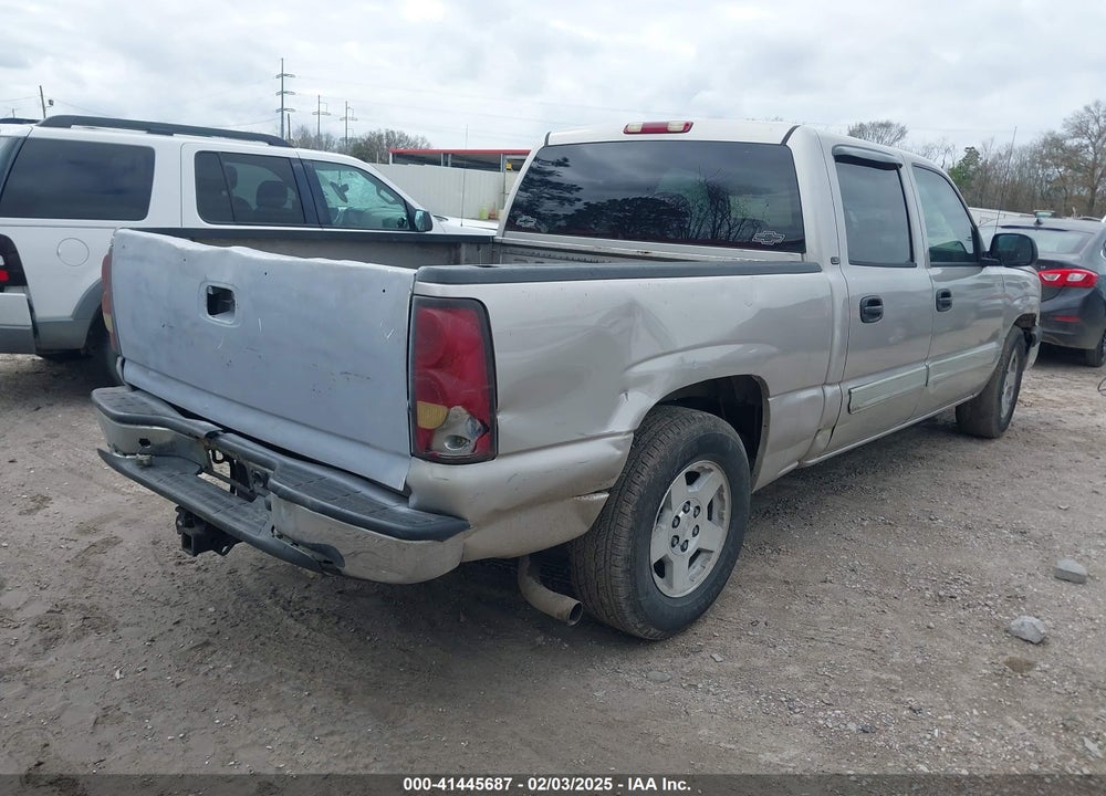2005 CHEVROLET SILVERADO 1500 LS VIN: 2GCEC13T651107834