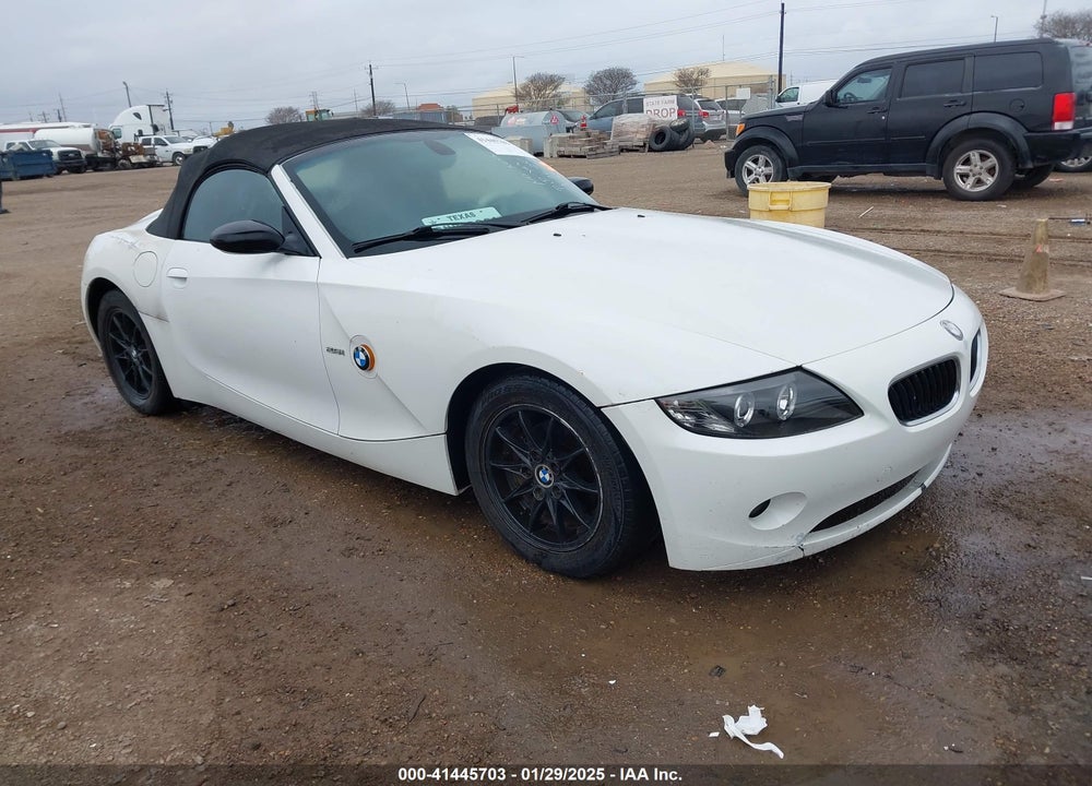 2004 BMW Z4 2.5I VIN: 4USBT33484LS48642