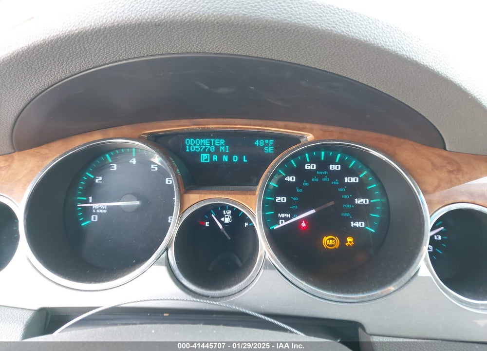 2012 BUICK ENCLAVE LEATHER VIN: 5GAKRCED6CJ266473